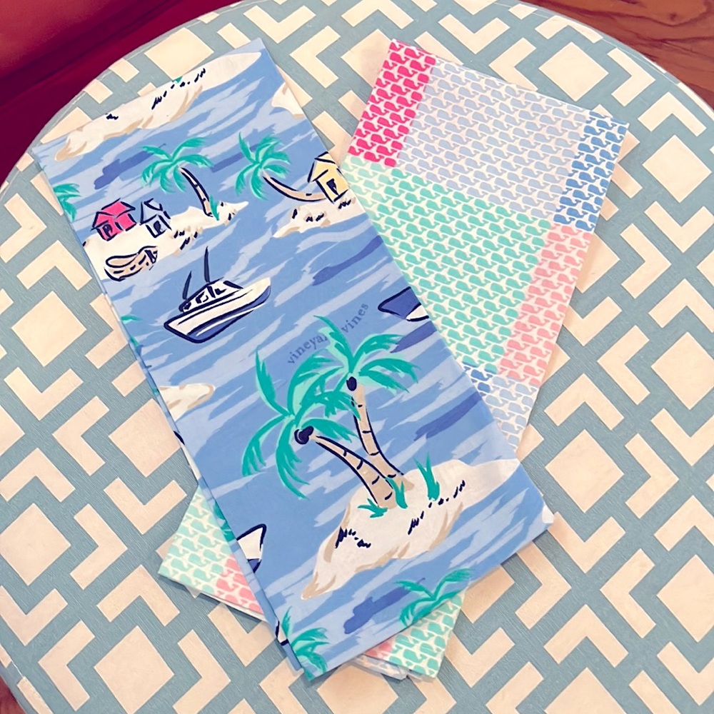 Vineyard Vines for Target set of kitchen towels